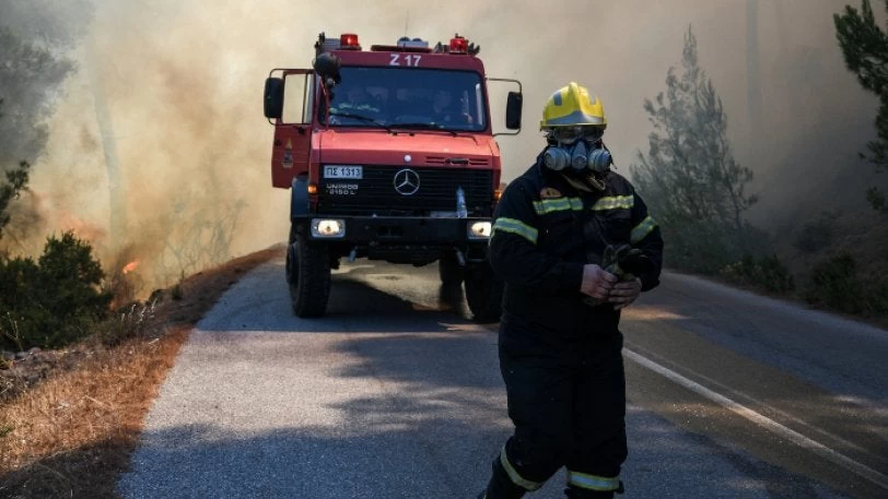 Εύβοια: Υπό μερικό έλεγχο η πυρκαγιά στην Ιστιαία